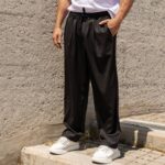 Παντελόνι μαύρο σε oversized γραμμή - Image 2