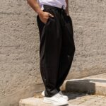Παντελόνι μαύρο σε oversized γραμμή - Image 3