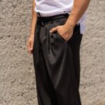 Παντελόνι μαύρο σε oversized γραμμή - Image 5