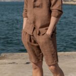 Βερμούδα κεραμιδί σε άνετη γραμμή - Image 2
