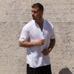 Πουκάμισο κοντομάνικο λευκό σε άνετη γραμμή - Image 2