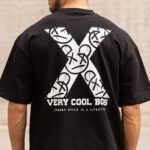 Τ-shirt "X" in black - Image 2