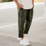 Παντελόνι χακί σε άνετη γραμμή - Image 2