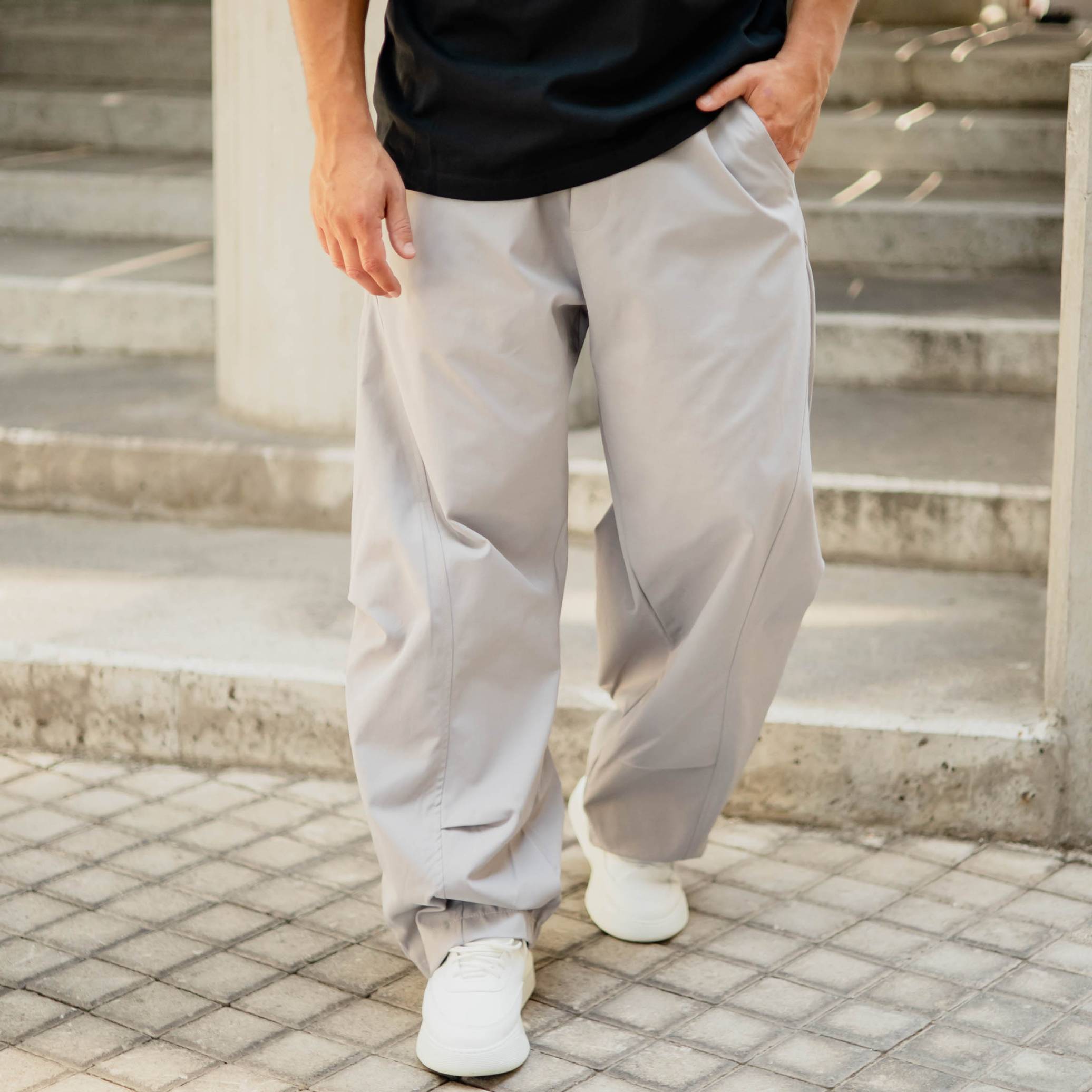 Νέο έργο - 2026-08-11T165329.098 Παντελόνι baggy γκρι σε oversized γραμμή - Image 1