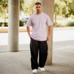 Παντελόνι baggy μαύρο σε oversized γραμμή - Image 6