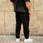 Παντελόνι μαύρο σε άνετη γραμμή - Image 3