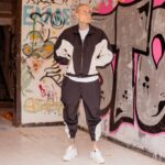 Σετ parachute jacket & παντελόνι σε oversized γραμμή