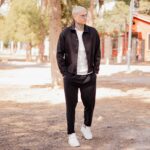Jacket μάλλινο μαύρο σε κανονική γραμμή - Image 5