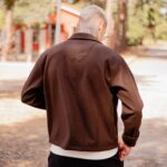 Jacket μάλλινο καφέ σε κανονική γραμμή - Image 3