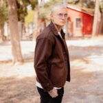 Jacket μάλλινο καφέ σε κανονική γραμμή - Image 2