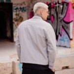 Jacket μάλλινο γκρι σε κανονική γραμμή - Image 4