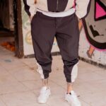 Σετ parachute jacket & παντελόνι σε oversized γραμμή - Image 4