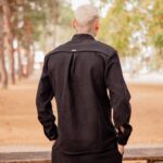 Σετ πουκάμισο & παντελόνι μαύρο σε άνετη γραμμή - Image 6