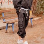 Τζιν baggy cargo σε oversized γραμμή - Image 2