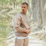 Φούτερ πούρο με λαιμόκοψη σε oversized γραμμή - Image 3