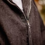 Jean set bomber jacket & παντελόνι cargo σε oversized γραμμή - Image 5