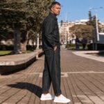 Σετ Jean πουκάμισο & παντελόνι μαύρο σε άνετη γραμμή - Image 3