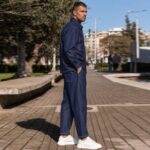 Σετ Jean πουκάμισο & παντελόνι μπλε σε άνετη γραμμή - Image 4